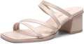 Strappy Heels Chunky Mules for Women - Low Block Heel Comfort