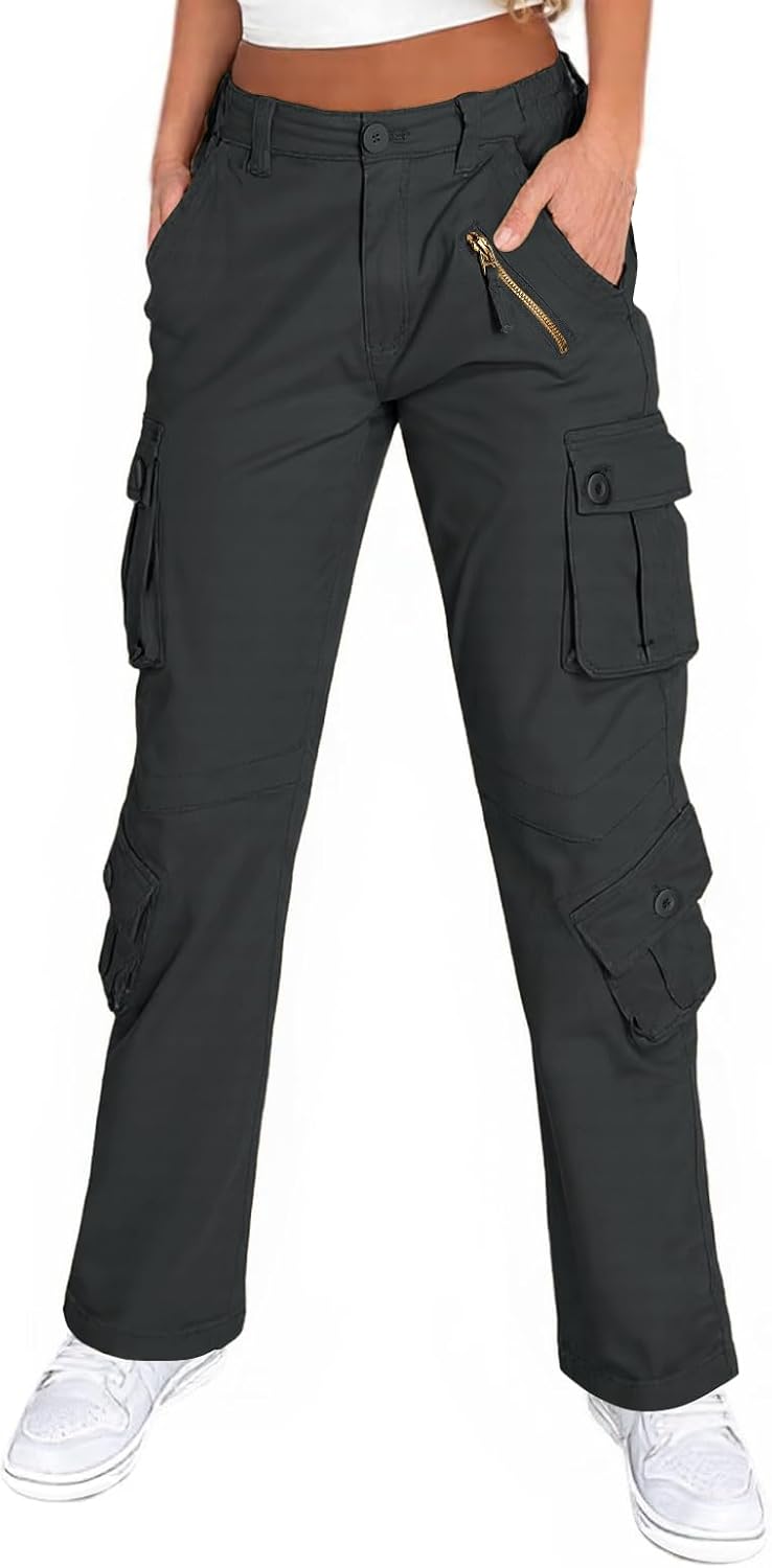 Womens Cargo Pants with Pockets for Tactical and Casual Wear