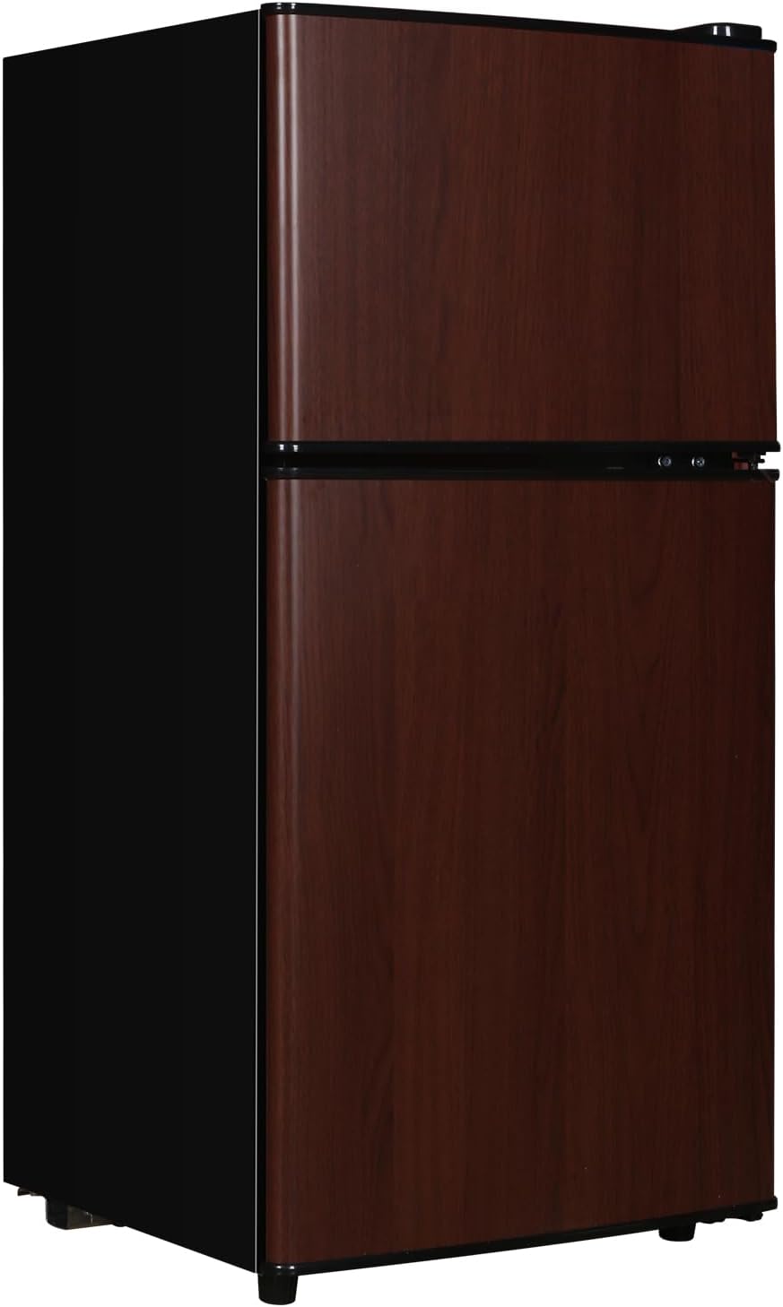 3.2 Cu.Ft Compact Double Door Mini Fridge for Small Spaces