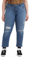 Levi's Women's New Boyfriend Jeans - Relaxed Mid Rise Fit 26