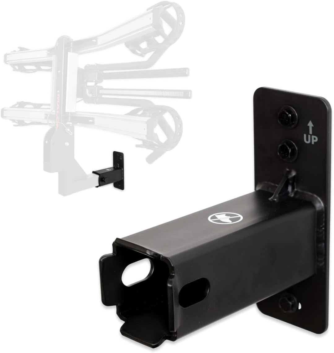 Heavy Duty Hitch Wall Mount for Bike and Cargo Rack Storage