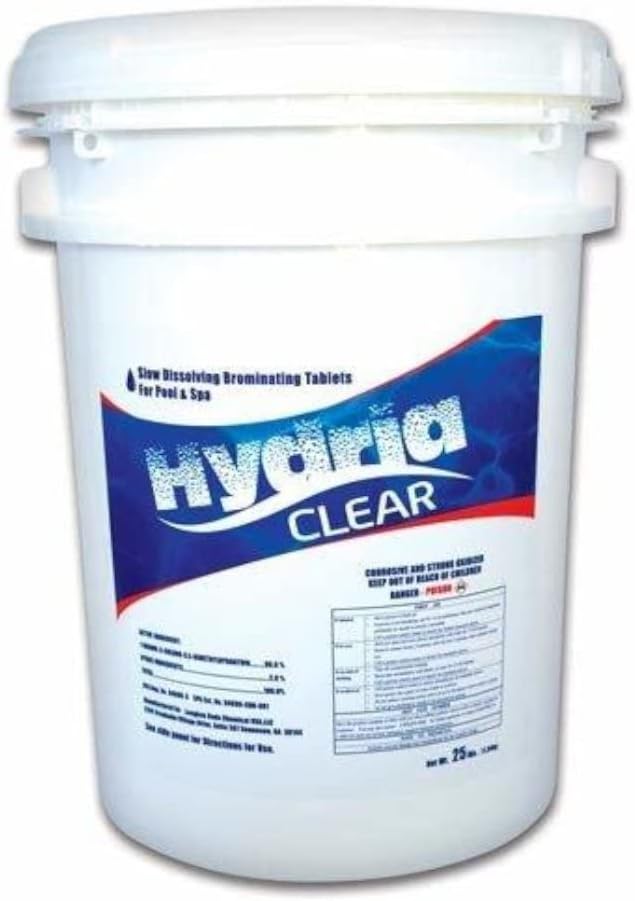Bromine Tablets for Pools, Spas, and Hot Tubs - 25 lbs. Container