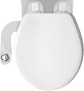 Mayfair Cassel Bidet Bundle Round Toilet Seat and Fresh Water Bidet