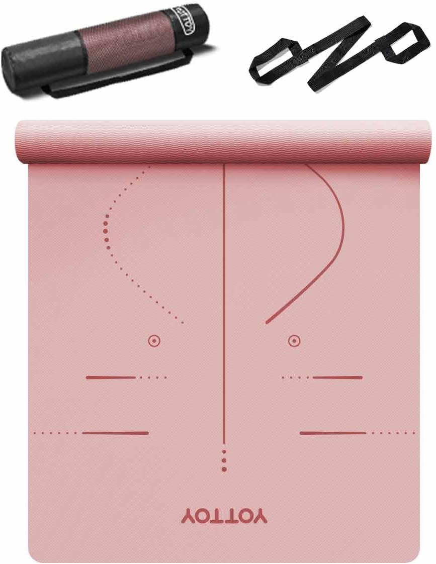 Extra Wide Non-Slip Yoga Mat for Home Workout