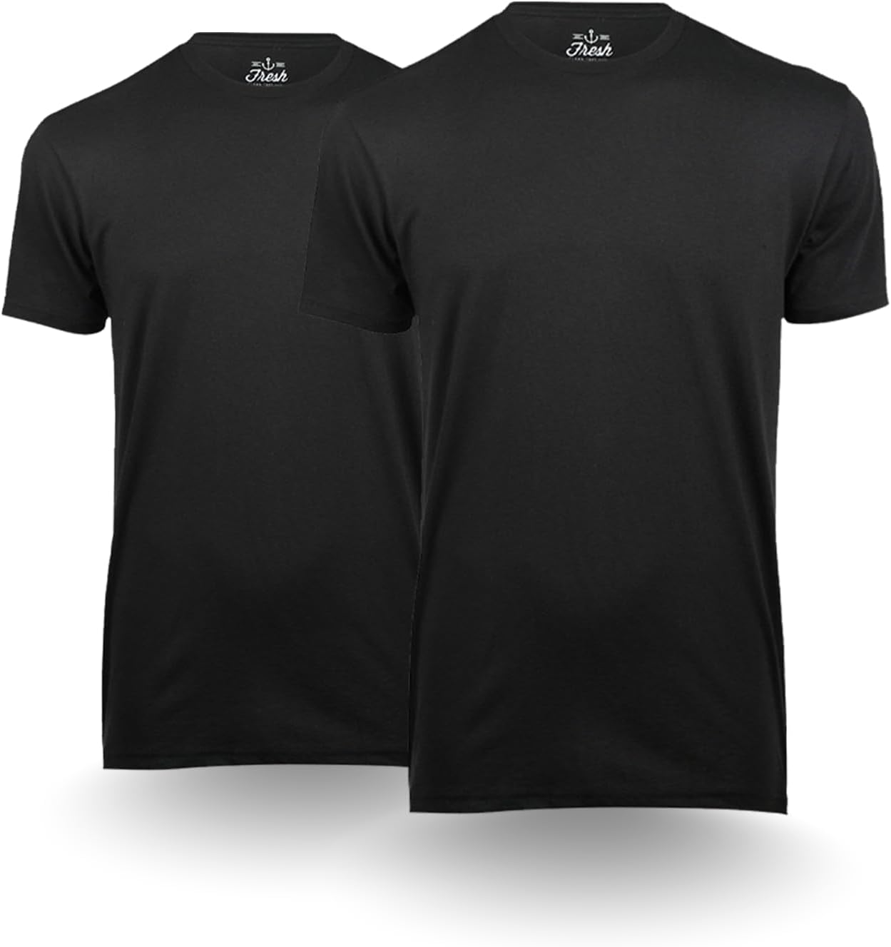 Fresh Clean Threads Crew Neck T-Shirt - Soft Fitted Premium Tee