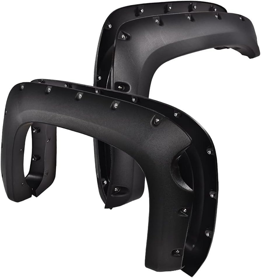 G-PLUS Fender Flares Trim for 2007-2013 Chevy Silverado 1500