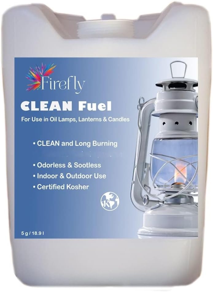 Firefly Kosher Clean Fuel Lamp Oil - Smokeless & Odorless