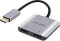 DisplayPort to Dual DP Adapter 8K@60Hz for Dual Monitors