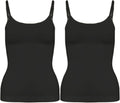 Scoop Neck Cami Body Shaper for Women - Tummy Control Tank sleek