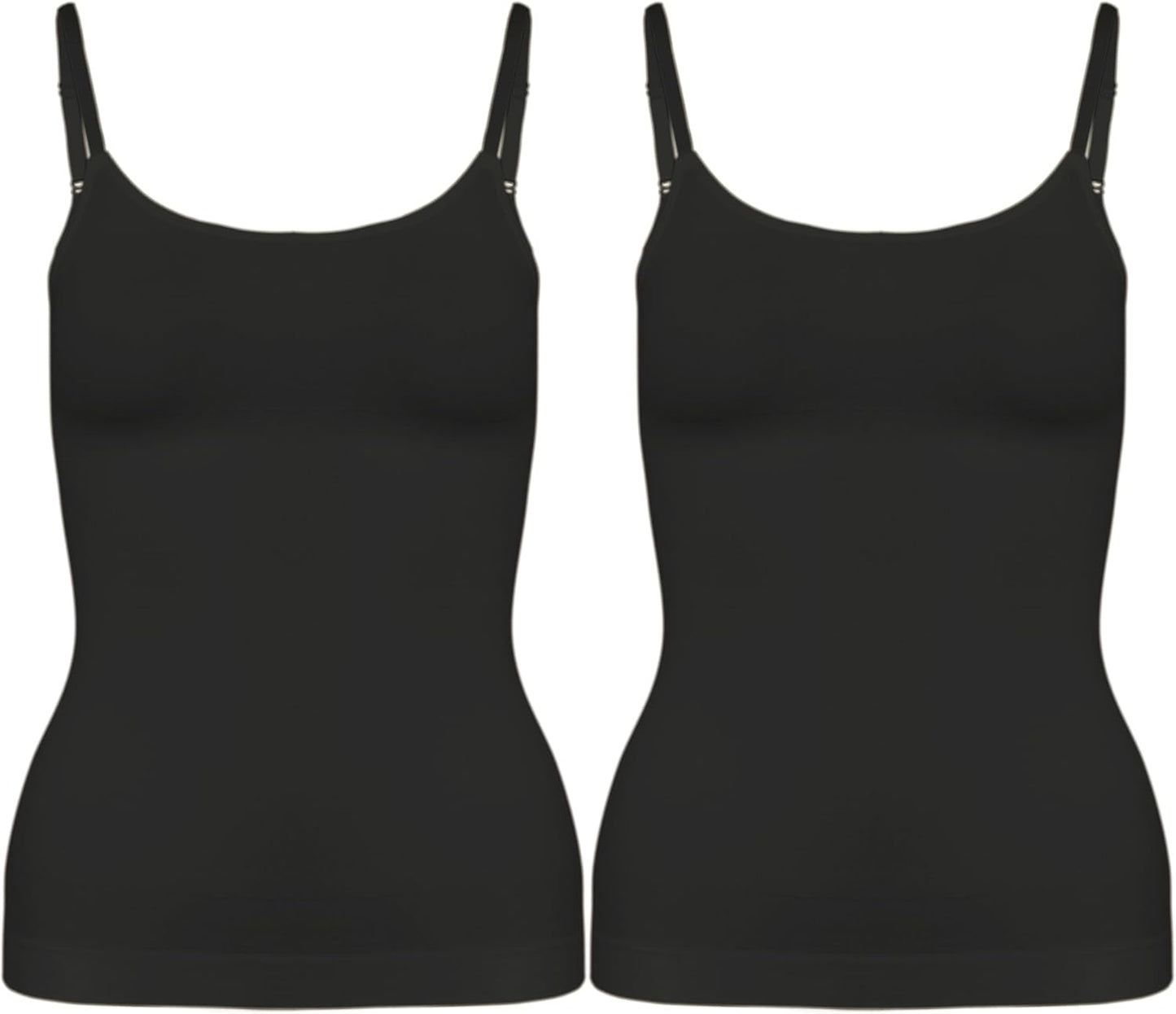 Scoop Neck Cami Body Shaper for Women - Tummy Control Top
