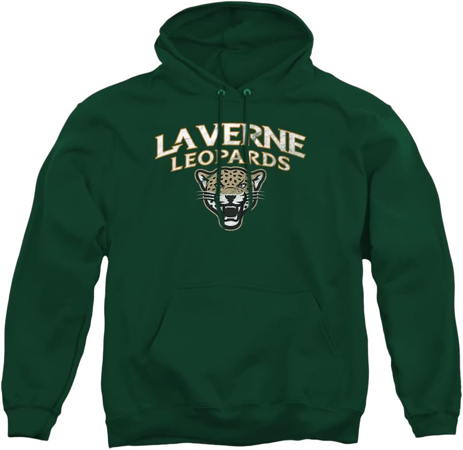 Official Collegiate Distressed Logo Adult Pullover Hoodie