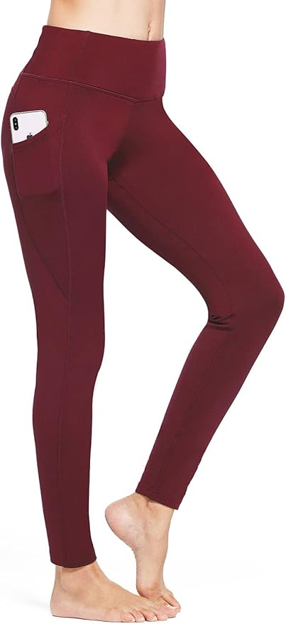 BALEAF Women's Fleece Lined Winter Leggings for Comfort and Style