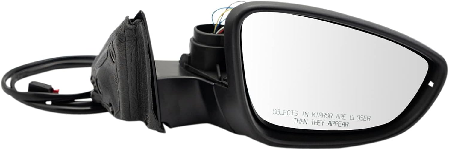 Power Heated Manual Folding Passenger Side Mirror for Volkswagen