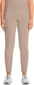 Womens Scrub Jogger Pants Mid Rise with 5 Pockets - Infinity
