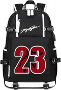 Basketball Player 23 Laptop Backpack for Men and Women - Black3