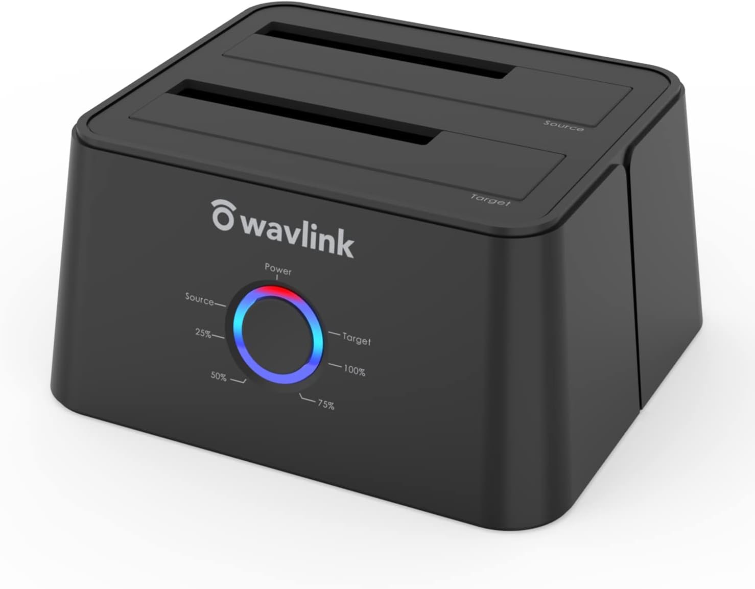 WAVLINK Dual-Bay Hard Drive Dock: 6Gbps Speed