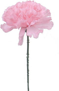 Pink Silk Carnation Picks Artificial Flowers 1000 Count - Bulk Pack