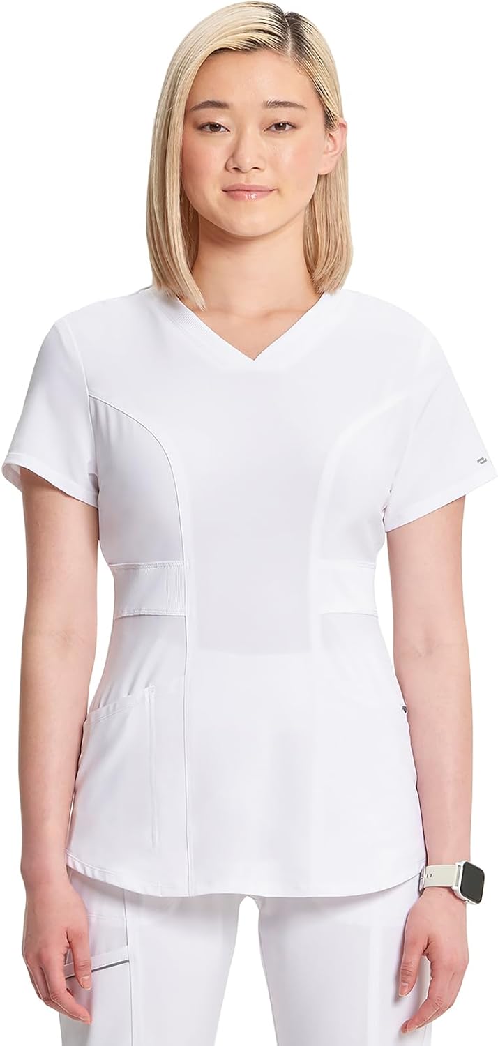 Infinity Cherokee V-Neck Women's Nurse Scrub Top for Comfort