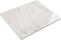 Luxury White Marble Pastry Board 16x20 in - Polished Calacatta Slab