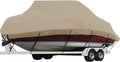 Seamander Waterproof Boat Cover Fits 16 ft to 18.5 ft - Heavy Duty