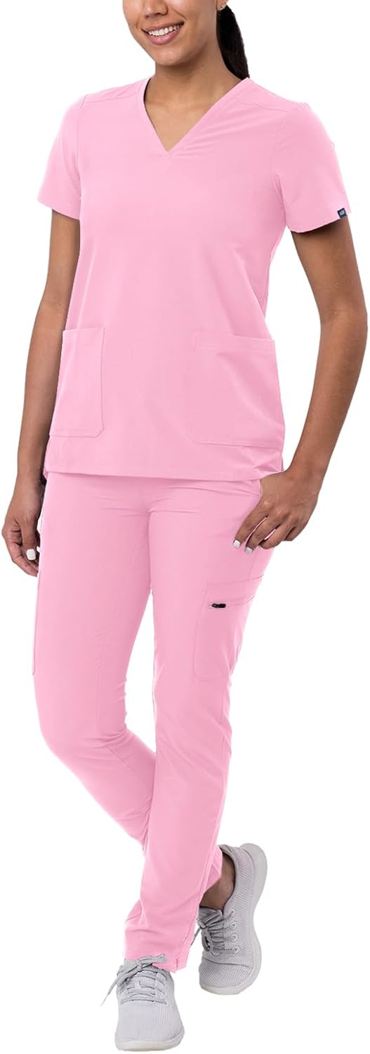Adar Addition Go-Basic Scrub Set for Women - Comfort & Style