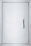 JIE JIN 17 in x 24 in Outdoor Kitchen Access Door - Sturdy 304
