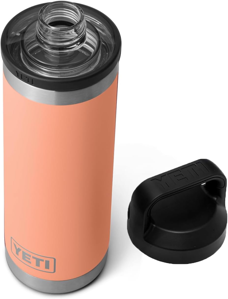 YETI Rambler 18 oz Bottle with Leakproof Chug Cap for All Drinks