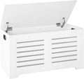 DINZI LVJ Storage Chest Flip-Top Toy Box - Safe, Spacious Entryway