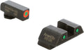 AMERIGLO Trooper Series Three-Dot Green Tritium Sights - Front Outline