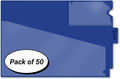 Center Tab Vinyl Outguides Letter Size - Durable Filing