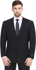P&L Men's Classic Fit Suit Separates - Reliable Wrinkle-Resistant Set