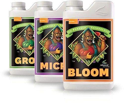 Advanced Nutrients Grow Micro Bloom pH Perfect Bundle Set 1L