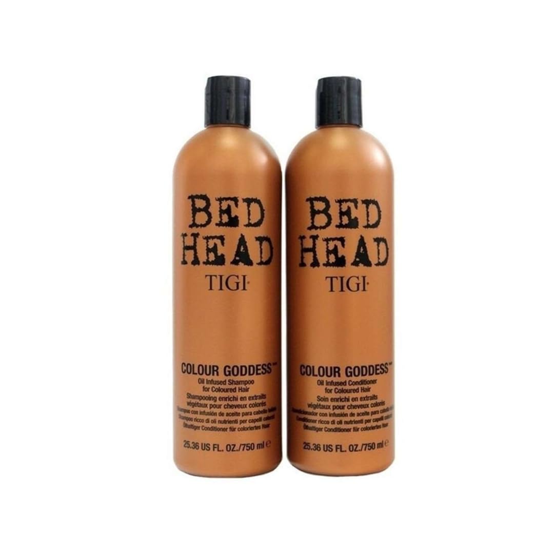 TIGI Colour Goddess Shampoo & Conditioner Set 25.35 Fl Oz x2: Vibrant Cleanse