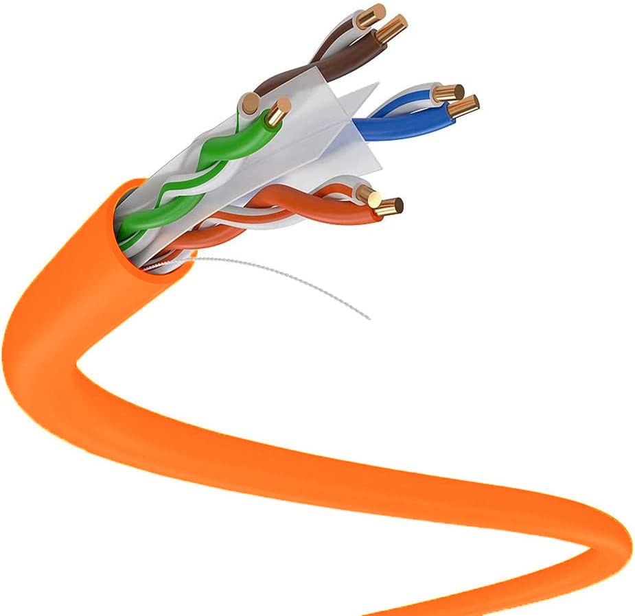 Dripstone CAT6 Ethernet Cable 1000ft for High-Speed Internet
