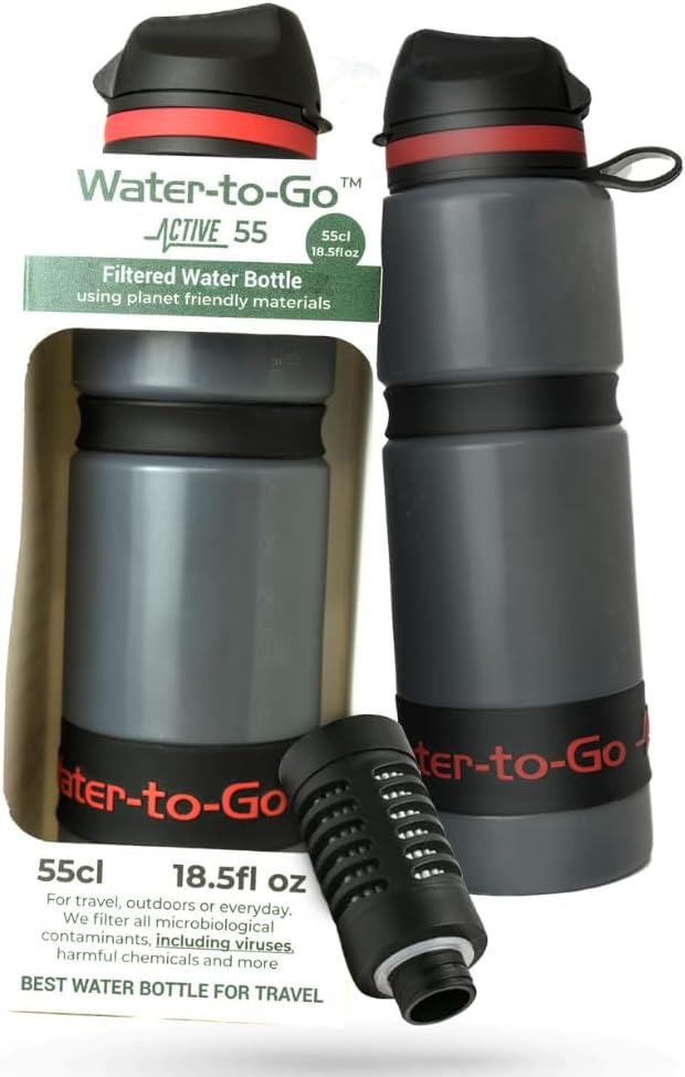 Water to Go: Triple Nano Filter (25oz) - Replace 400 Bottles!