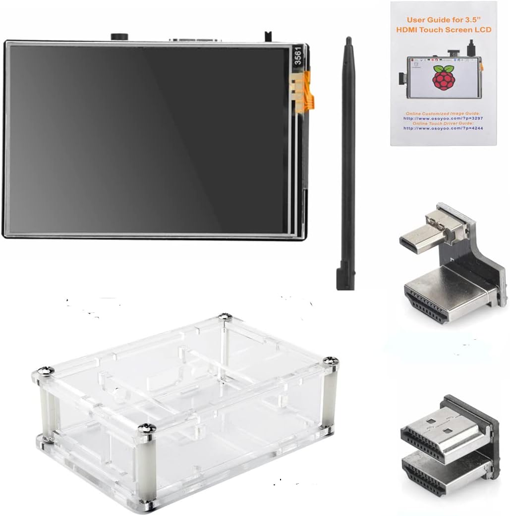 OSOYOO 3.5inch Touch Screen LCD Monitor for Raspberry Pi Projects