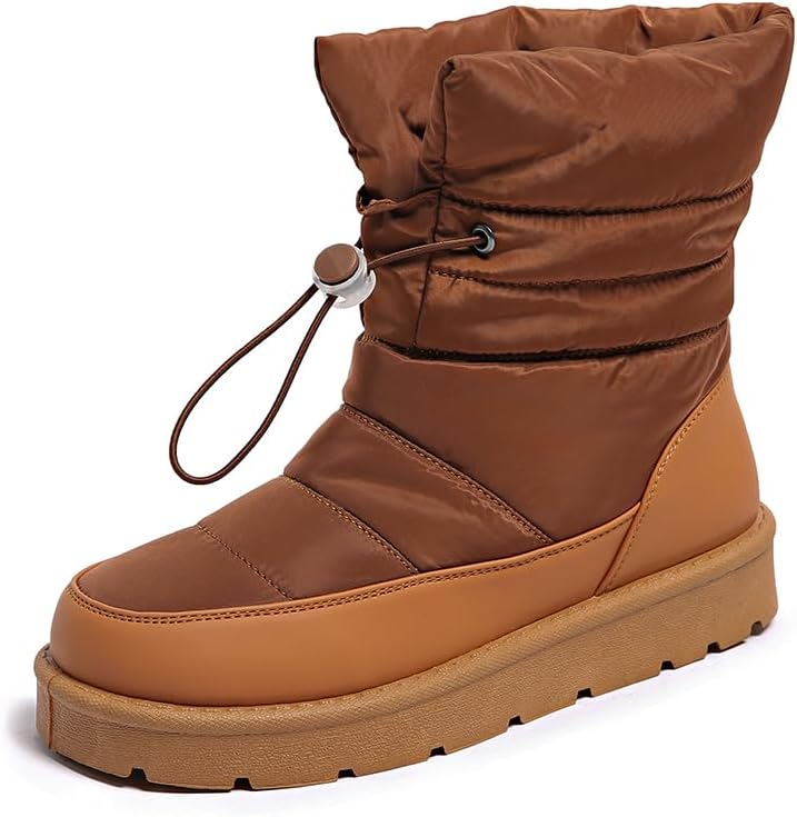 CARLKARIDA Women's Waterproof Snow Boots ~ Non-Slip