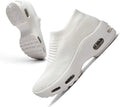 Mesh Sneakers for Women - Non Slip Slip On Sock Sneakers with Air MRIP