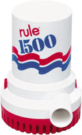 Rule 02 Marine Bilge Pump 1500 GPH - Quiet Reliable 12V Pump