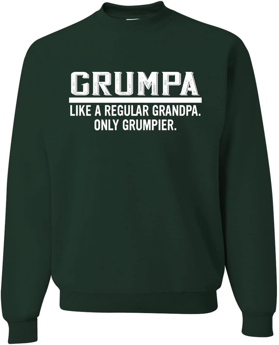 Grumpa Like A Regular Grandpa Only Grumpier Funny Sweatshirt