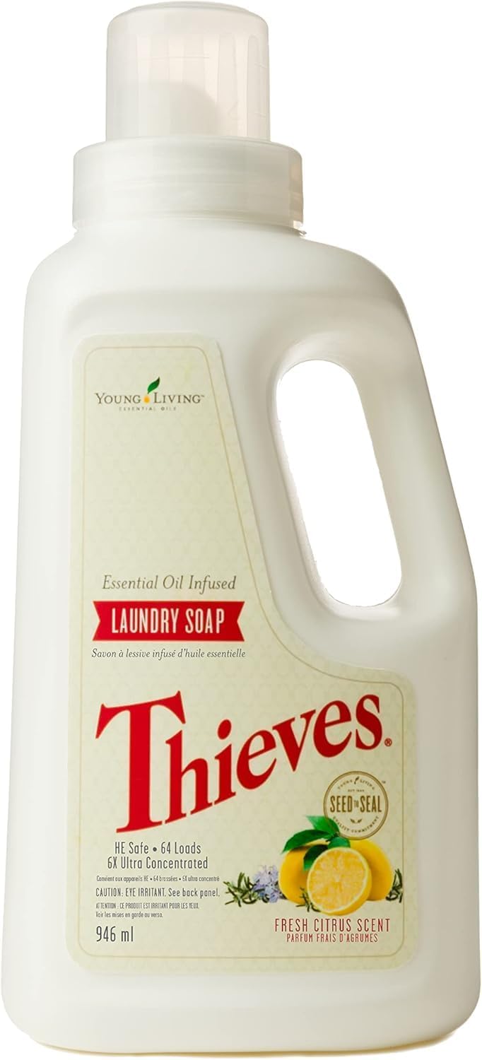 Young Living Thieves Ultra Concentrated Laundry Soap Review