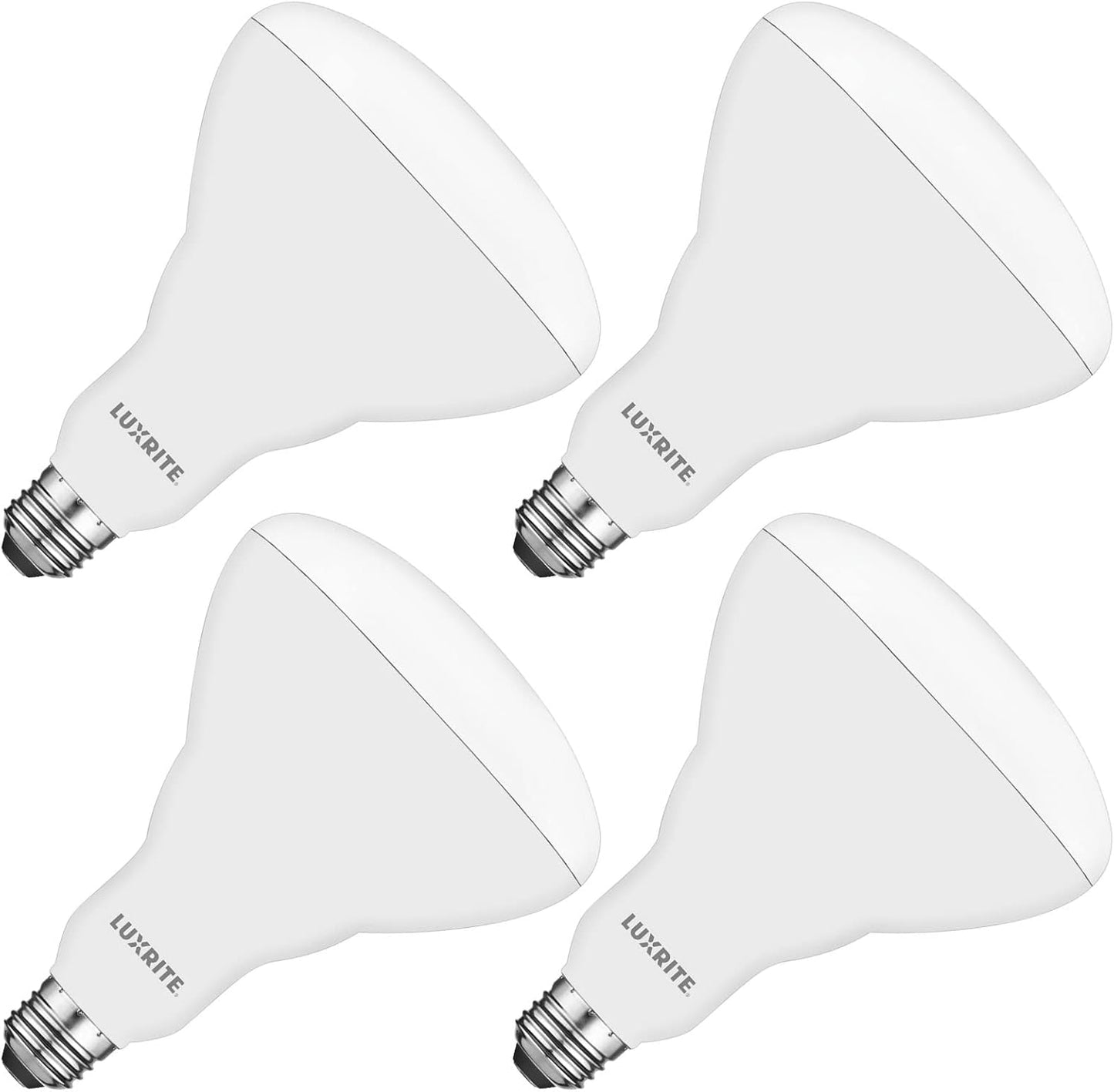 LUXRITE BR40 LED Light Bulbs - Dimmable 1100 Lumens Brightness
