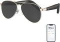 AI Glasses Real-time Translation Bluetooth Aviator Sunglasses - Travel