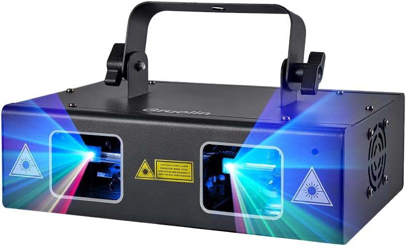 Gruolin RGB DJ Party Lights: Sound Activated Fun!