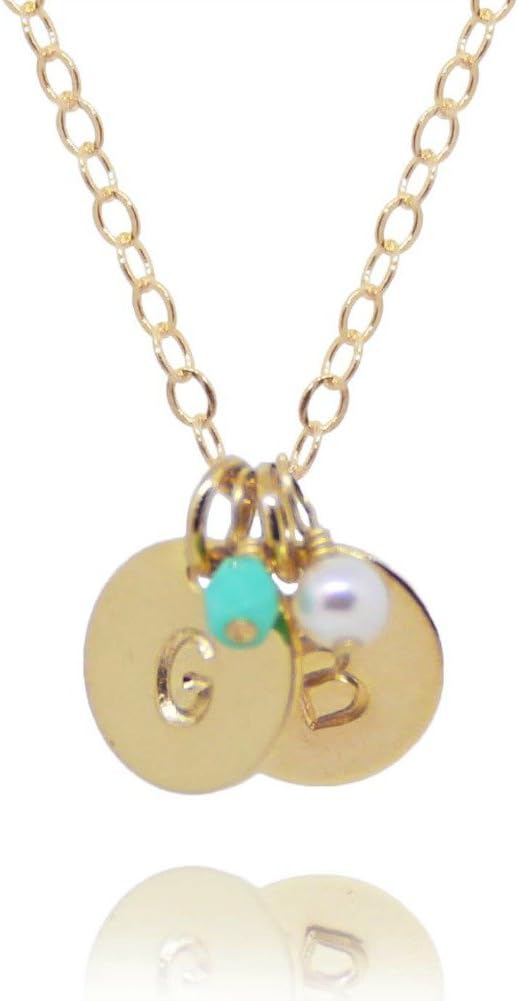 Personalized Initial Necklaces for Women in Gold or Silver
