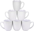 Schliersee 16oz White Coffee Mugs Set - Large Ceramic Cups for Any Drink