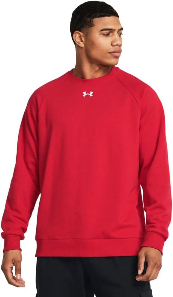 Under Armour Men's Rival Fleece Crew for Ultimate Comfort