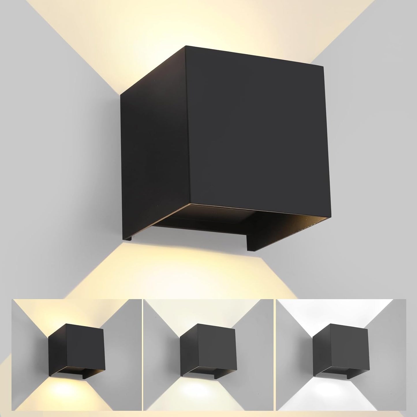 LED 20W Outdoor Wall Lights for Modern and Artistic Spaces