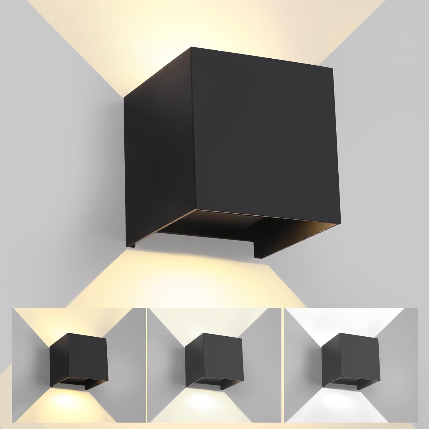LED 20W Outdoor Wall Lights for Modern and Artistic Spaces