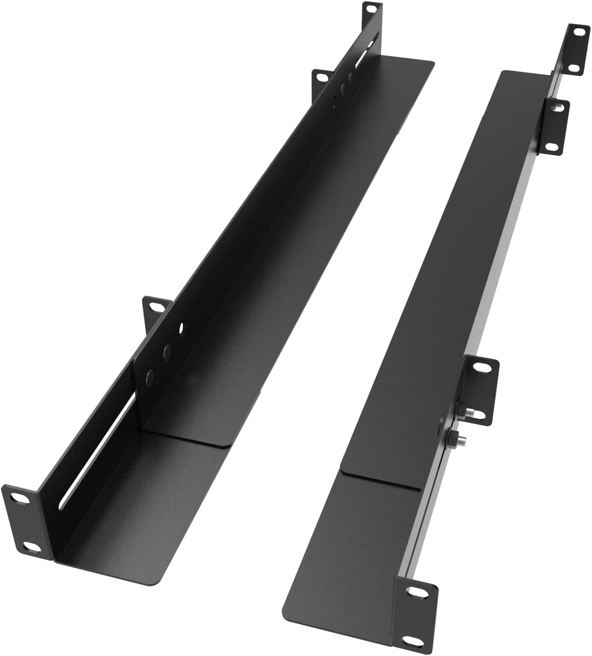 JINGCHENGMEI 1U 19inch Server Rack Rails for Adjustable Depth
